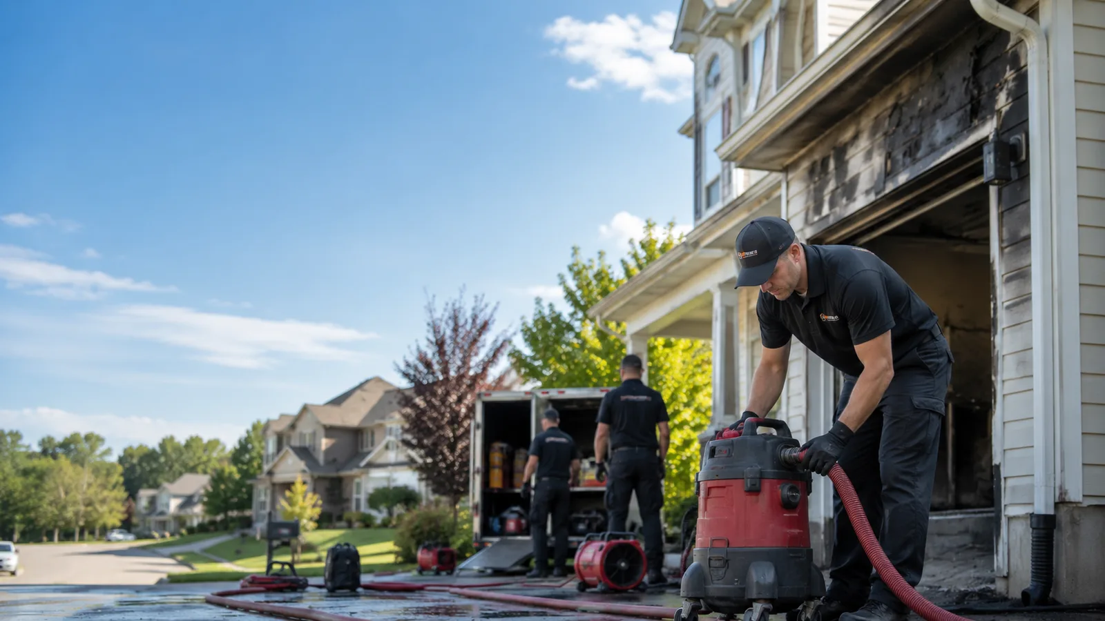 Fire And Smoke Damage Restoration in Sublime, TX near me